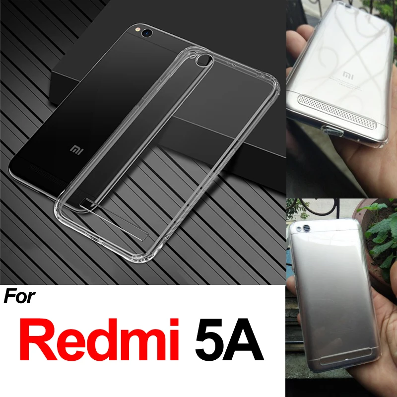 Xiomi Redmi 5A чехол противоударный мягкий ТПУ на заднюю панель для Xiaomi телефона