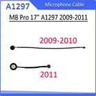 Оригинальный гибкий кабель для микрофона Macbook Pro 17 дюймов A1297, замена 2009 2010 2011 года