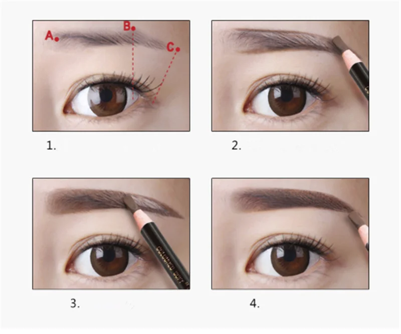 1 шт. микроблейдинг карандаш для бровей водостойкая Перманентный макияж