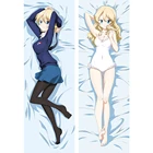 Наволочка для девушек и девушек с надписью Dakimakura, наволочка для постельного белья Otaku, наволочка для обнимания дивана