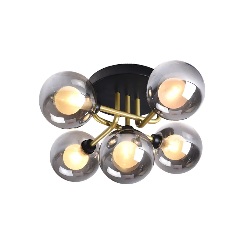 

Nordic Magic Bean Living Room Ceiling Lamp Simple Modern Dining Room Bedroom Lighting Personalized Creative Ball Molecular light