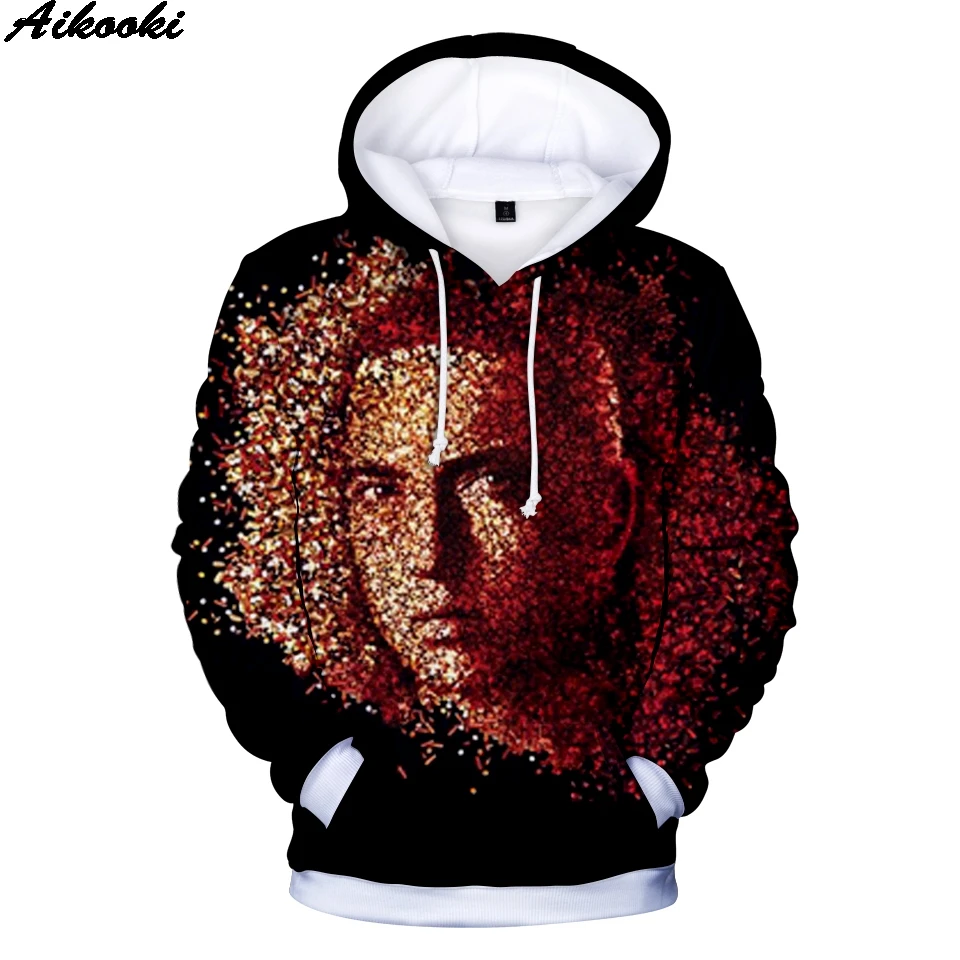 Популярные толстовки EMINEM для мужчин/женщин толстовка высокого качества в стиле