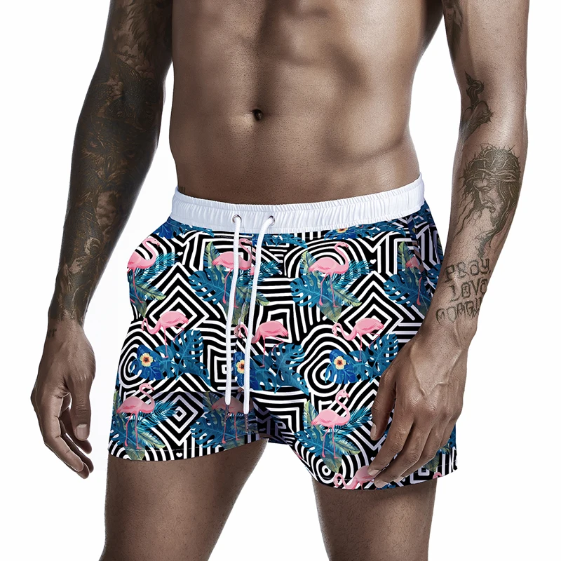 Новинка 2020 г. быстросохнущие пляжные шорты для серфинга плавания в багажнике