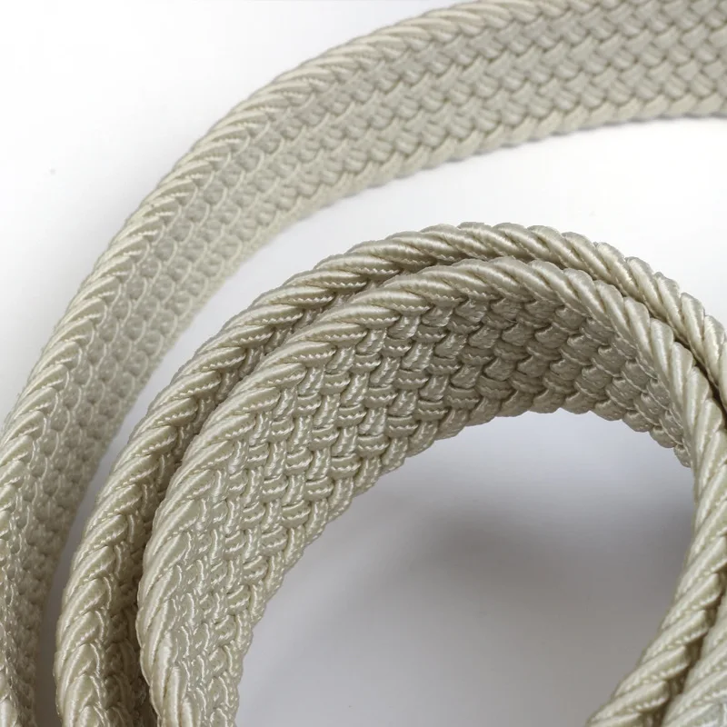 Новые шорты с эластичным поясом и вязаный ремень из плотной ткани декоративным