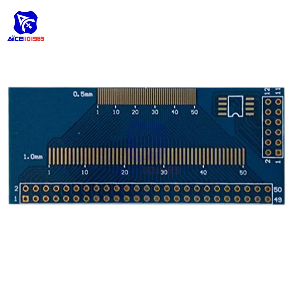 Diymore 2 шт./лот многократный 0 5/0 7/0 8/1 мм TFT LCM ЖК адаптер плата FPC SMD для погружения
