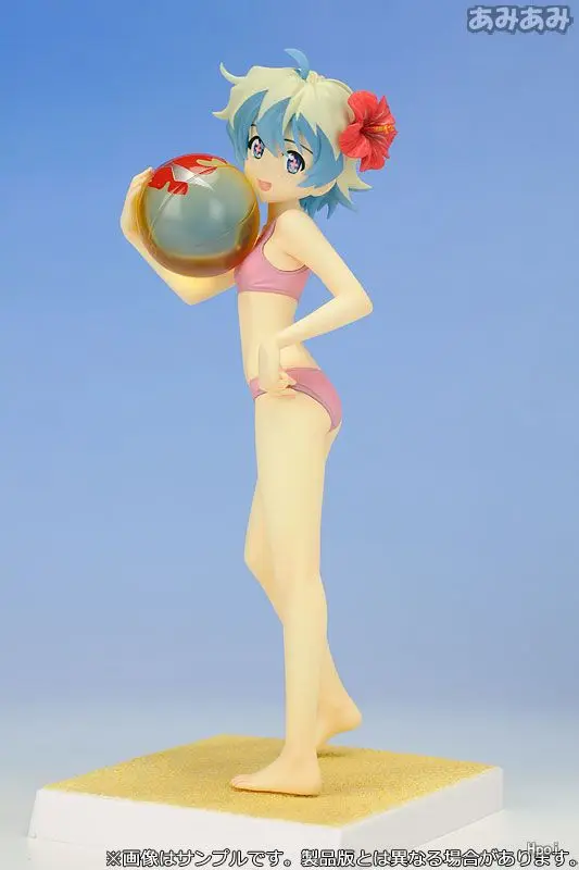 17 см аниме Tengen Toppa Gurren Lagann короткие волосы Nia розовый купальник бикини Ver.