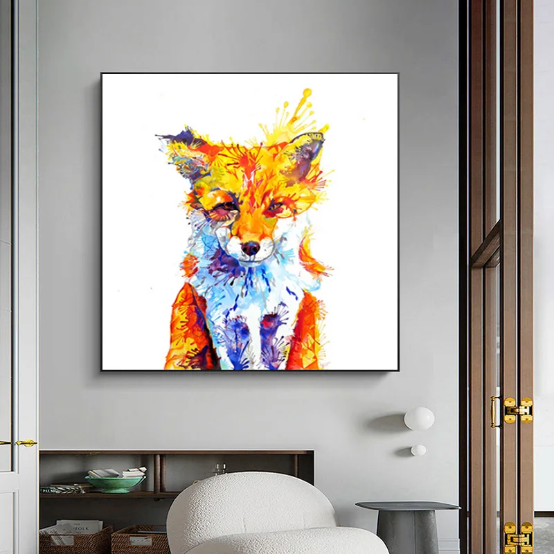 Современная Настенная Картина на холсте акварель фотообои и принты абстрактная