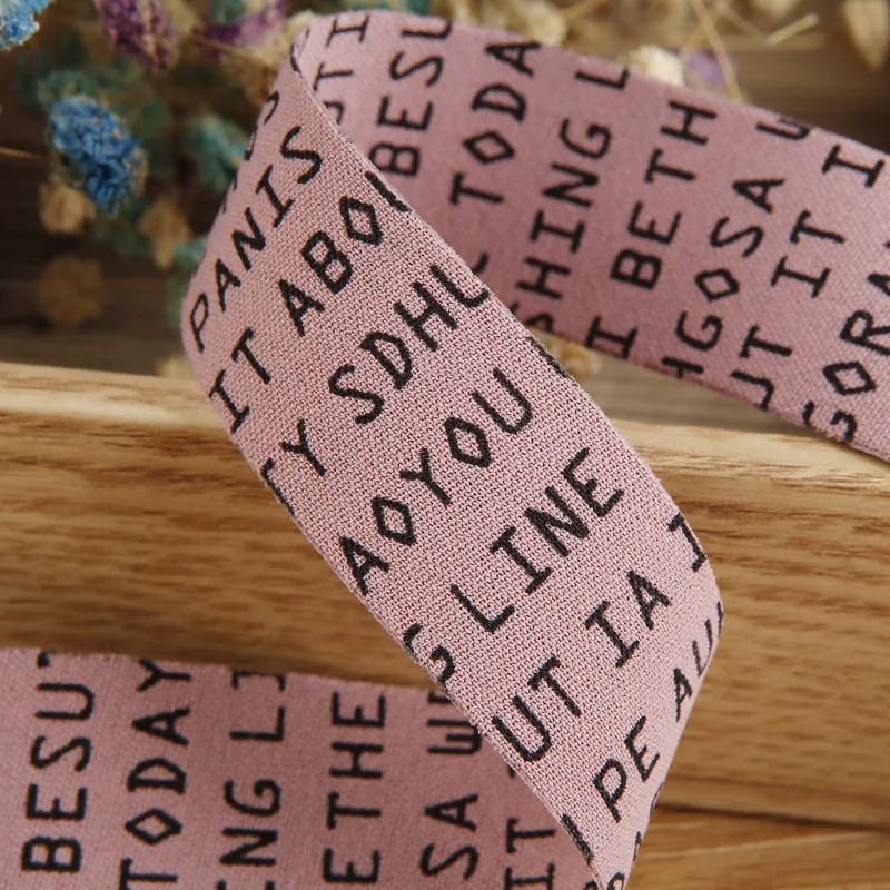 40 ярдов тканевая лента с принтом для ношения одежды|Ленты шитья| |