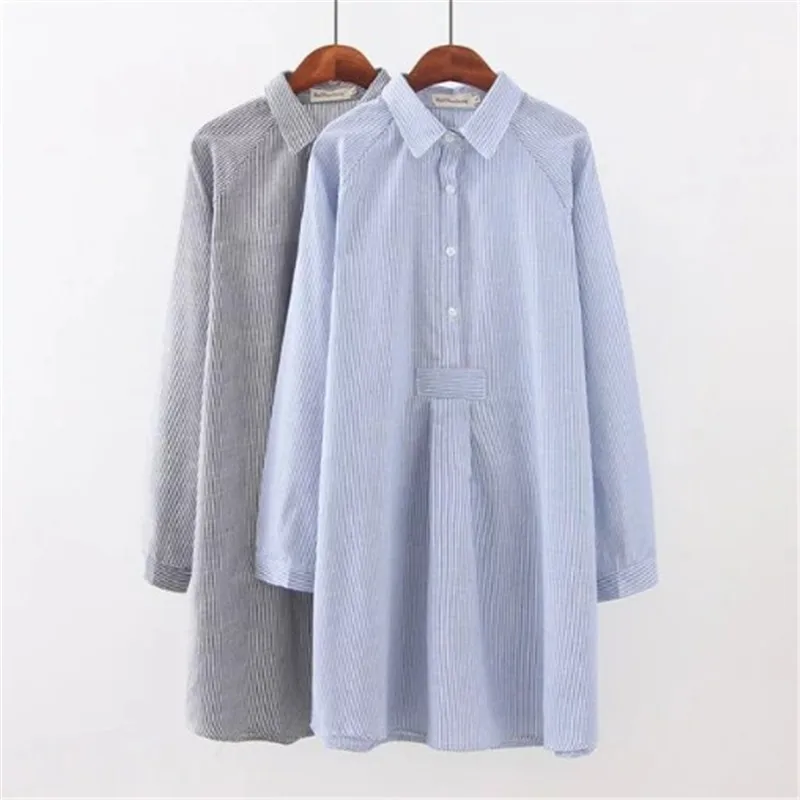 Осенняя одежда с длинным рукавом рубашки блузки Топы 2021 размера плюс для женщин