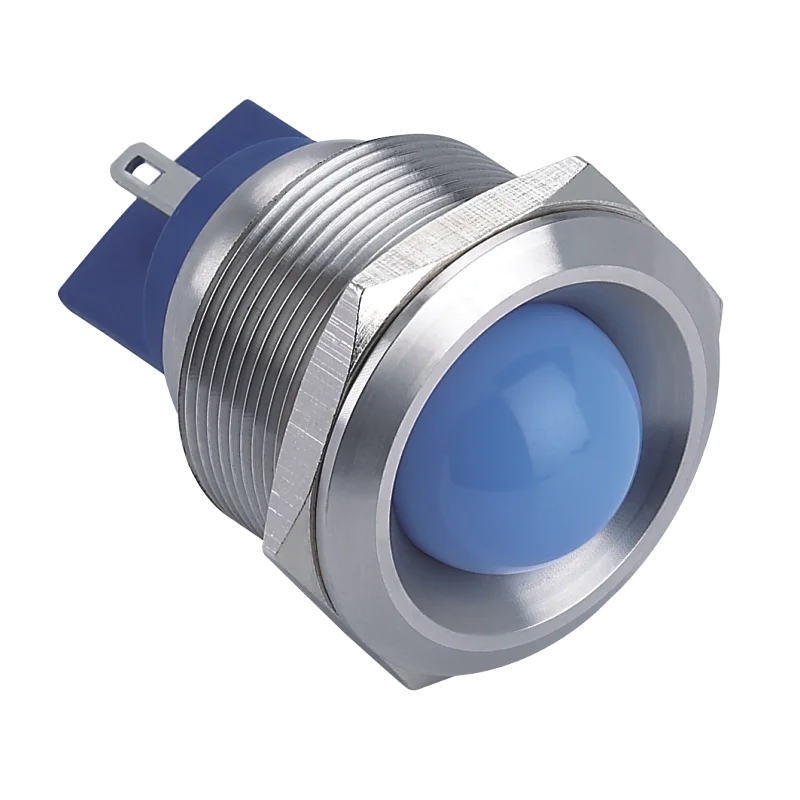 

ELEWIND 25mm Stainless steel pilot lamp(PM251B-D/J/B/12-24V/S)