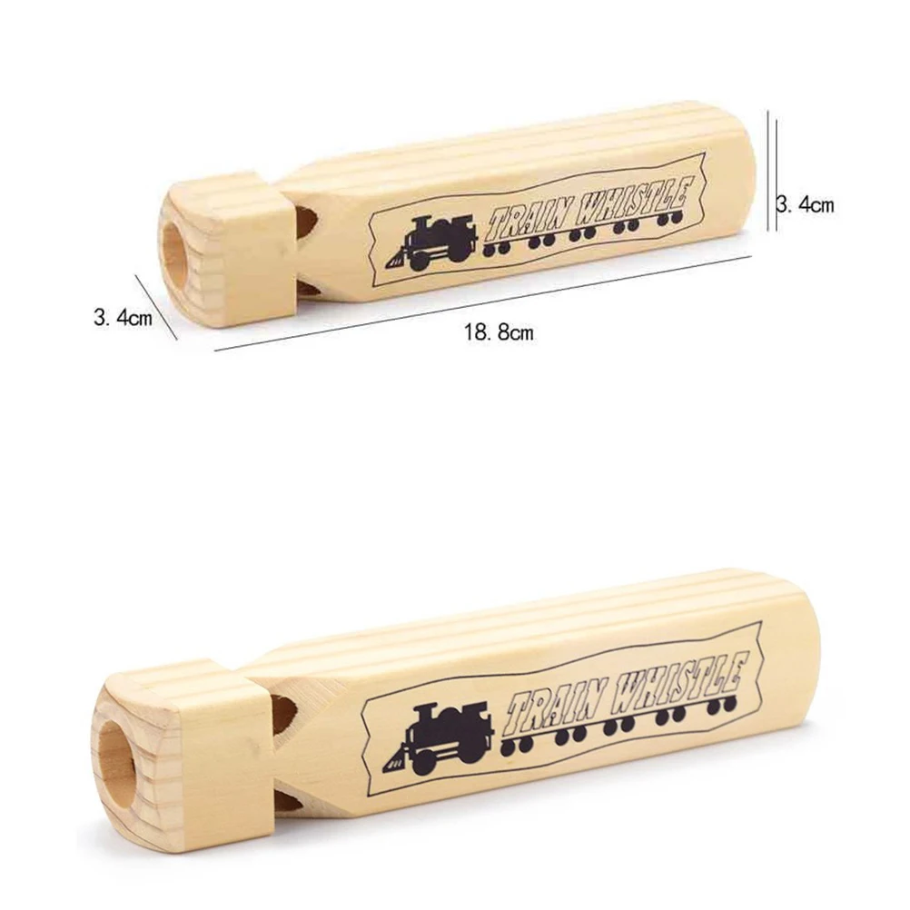 Свисток раннего образования деревянный поезд шаблон мультфильм инструменты