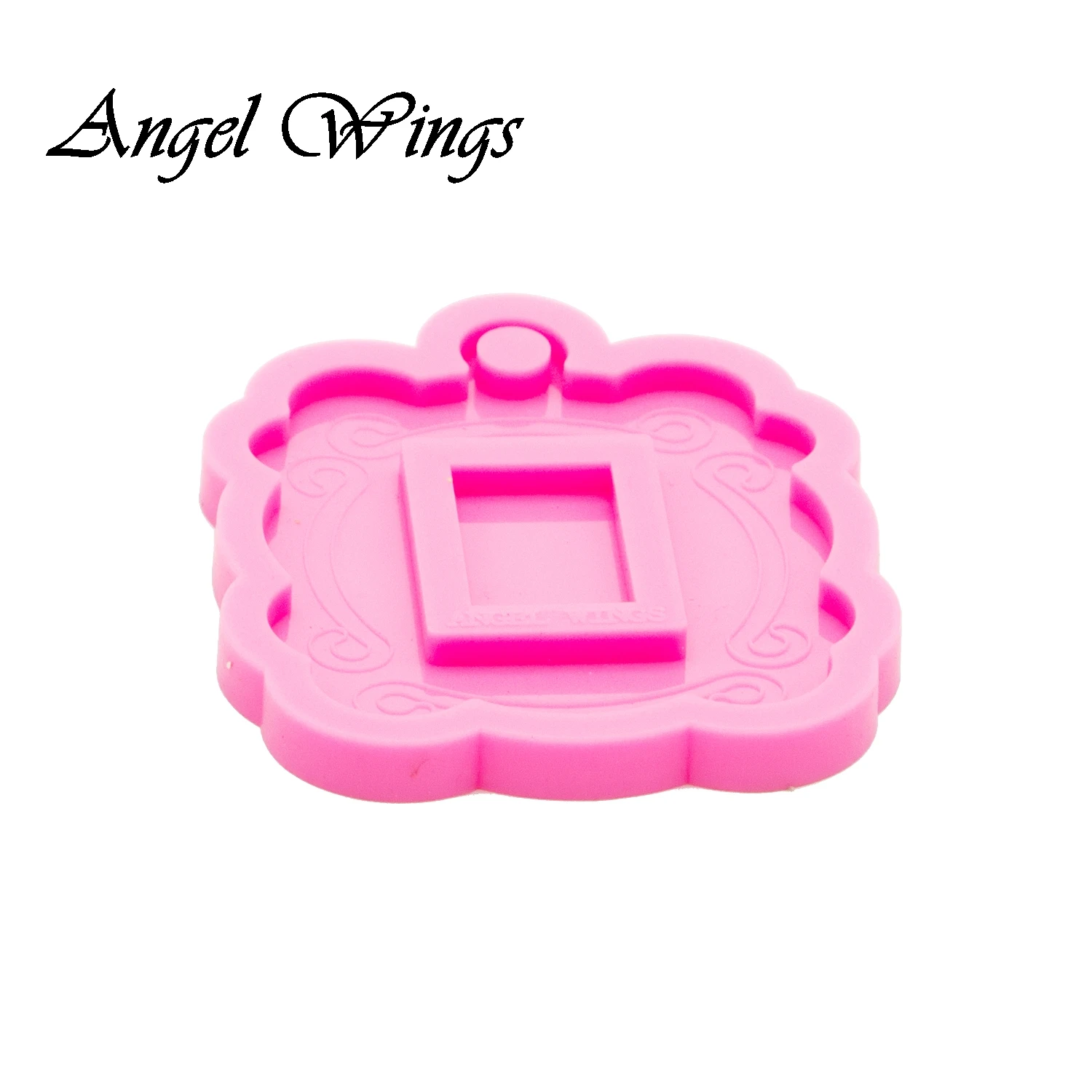 Блестящие брелки в виде рамки формы DIY ювелирные изделия брелок плесень