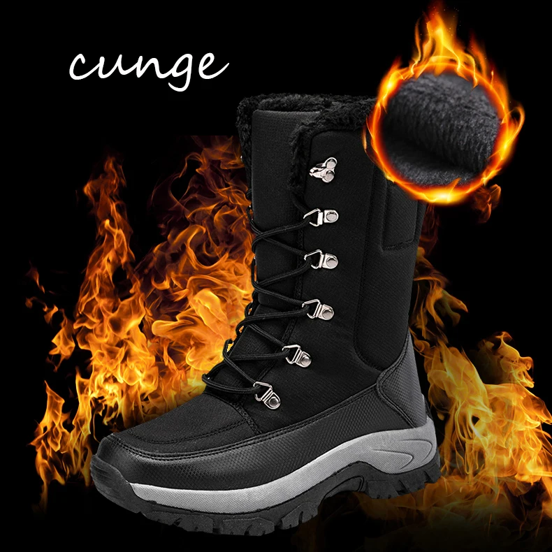 

Женские ботинки, водонепроницаемая зимняя обувь, женские зимние ботинки, сохраняющие тепло ботильоны на платформе, зимние ботинки с толсты...