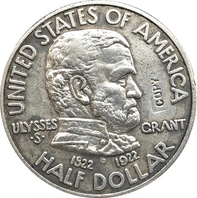 

Американский доллар ulyss S. Копия монеты Грант 1922 30,6 мм