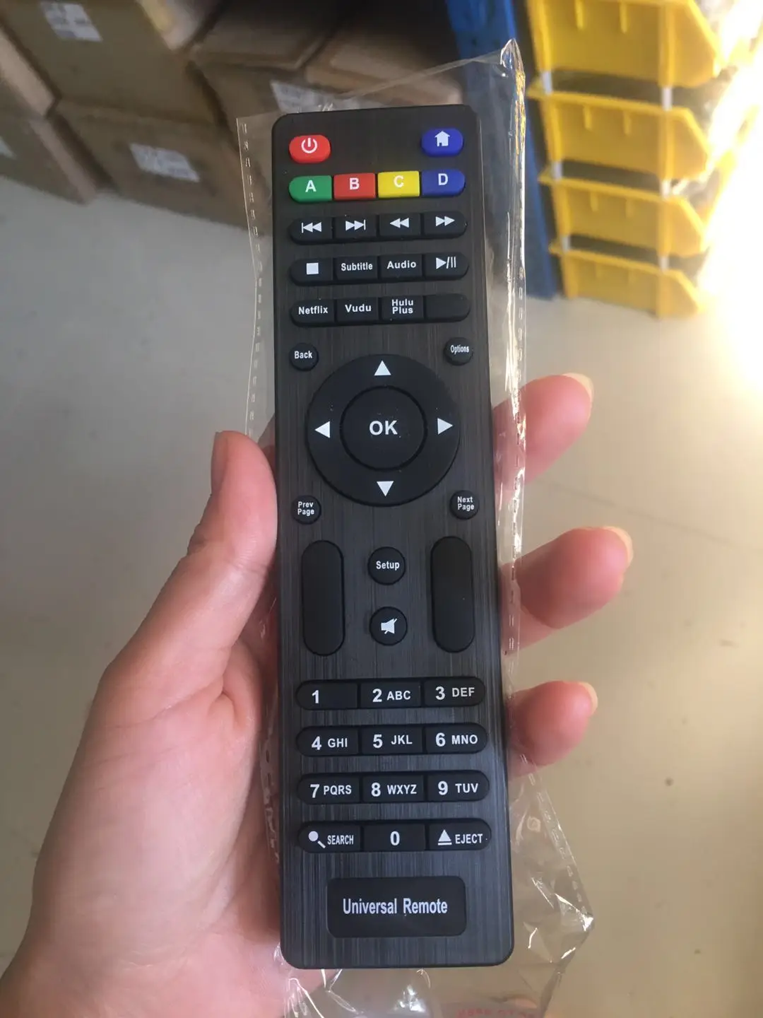 

Remote Control For Western Digital WDBABZ0010BBK WDBGXT0000NBK(C3H) WDBGXT0000NBK-01 WDBGXT0000NBK-AESN WD Mini TV Live Player