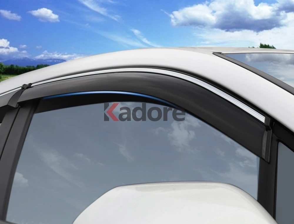 Для Toyota CHR C-HR окна автомобиля козырек дверь дождь солнцезащитный козырек боковые окна Крышка отделки салона авто аксессуары 4 шт./компл