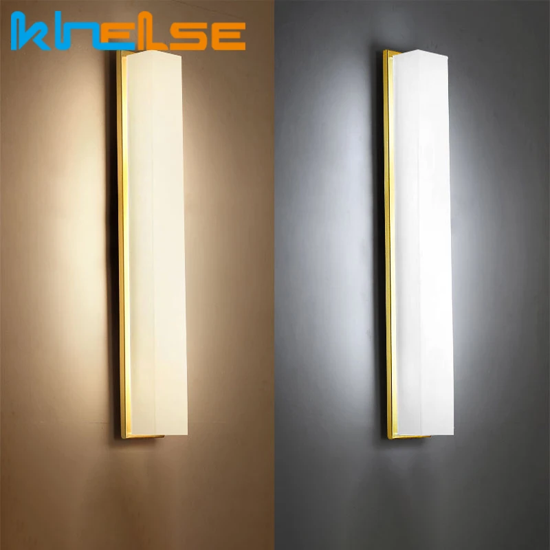 Современная светодиодная настенная лампа прикроватные бра 10 Вт 12 светильник 110 В