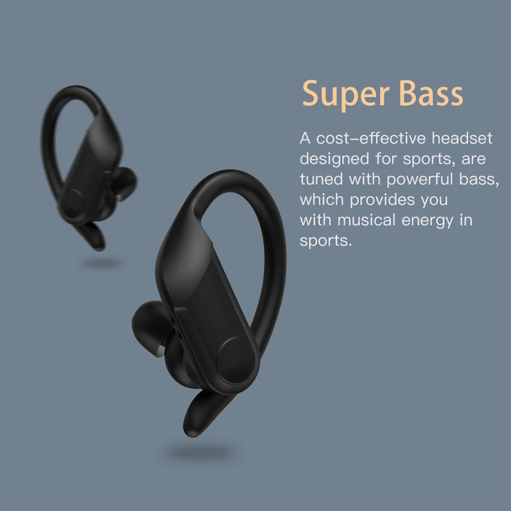 Wavefun XBuds Pro Bluetooth наушники 8 часов на одной зарядке Беспроводной спортивные