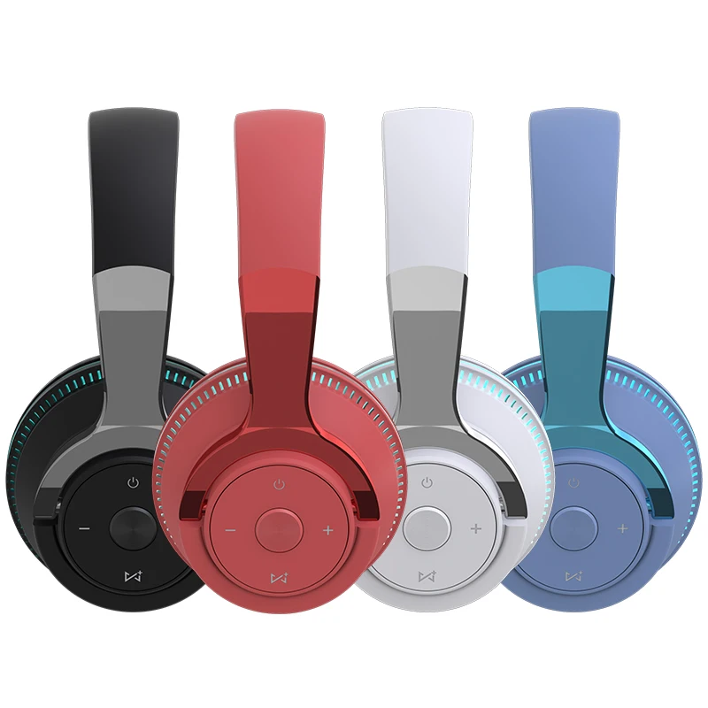 

Foldable earphones gaming headsets Wireless Bluetooth Headphones 24h Long battery life headset HIFI stereo earbuds For H2