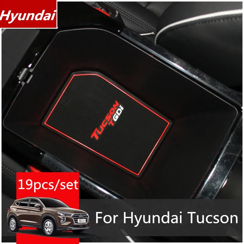 Противоскользящий резиновый 3D коврик для Hyundai Tucson 2019 | Автомобили и мотоциклы