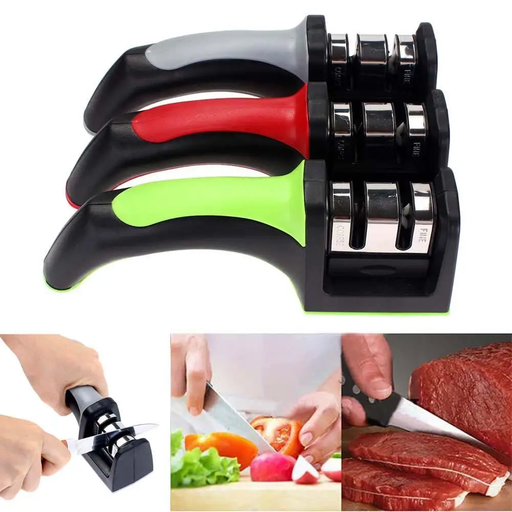 Профессиональная заточка для кухонных ножей Система заточки камня с 2