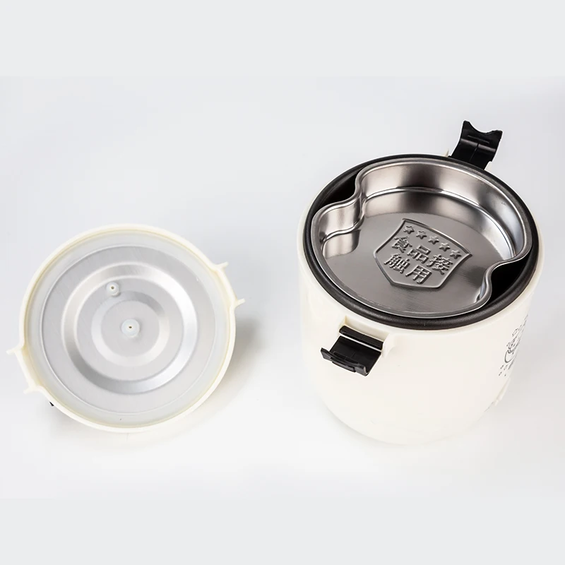 Термоэлектрическая мини рисоварка с антипригарным вкладышем для еды устройство