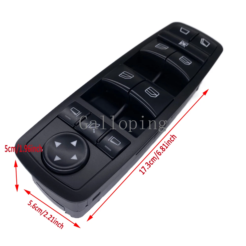 Кнопка регулятора стеклоподъемника для Mercedes Benz GL320 GL350 GL450 R280 R300 R320 R350 R500 R550 R63