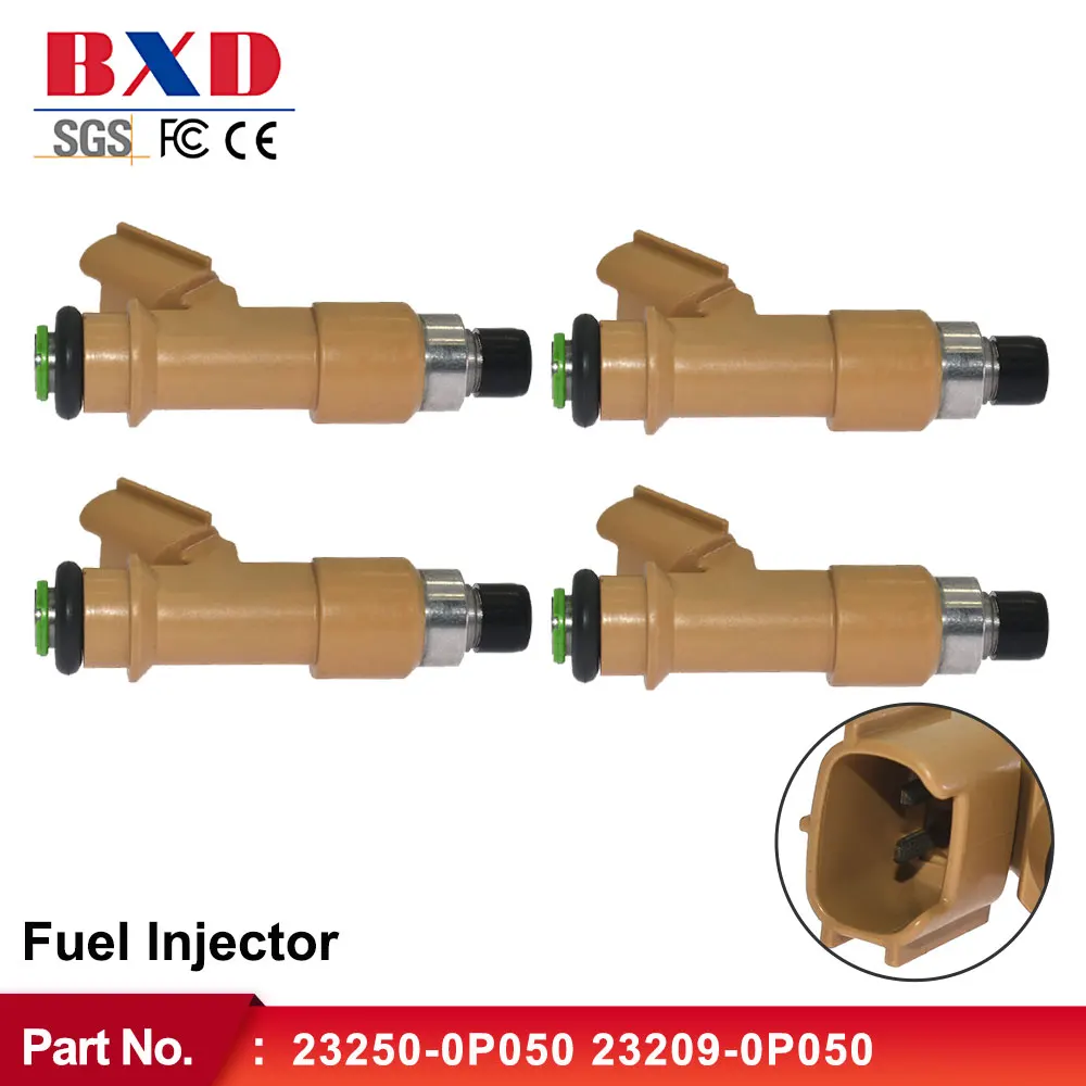 

4x Fuel Injector 23250-0P050 23209-0P050 For Toyota 05-10 Reiz GRX12# Crown GRS18# GRS20# 3GRFE