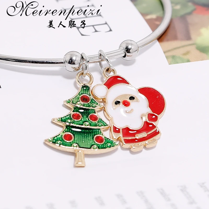 Новое поступление рождественские браслеты браслет из бисера для дочери с оленем