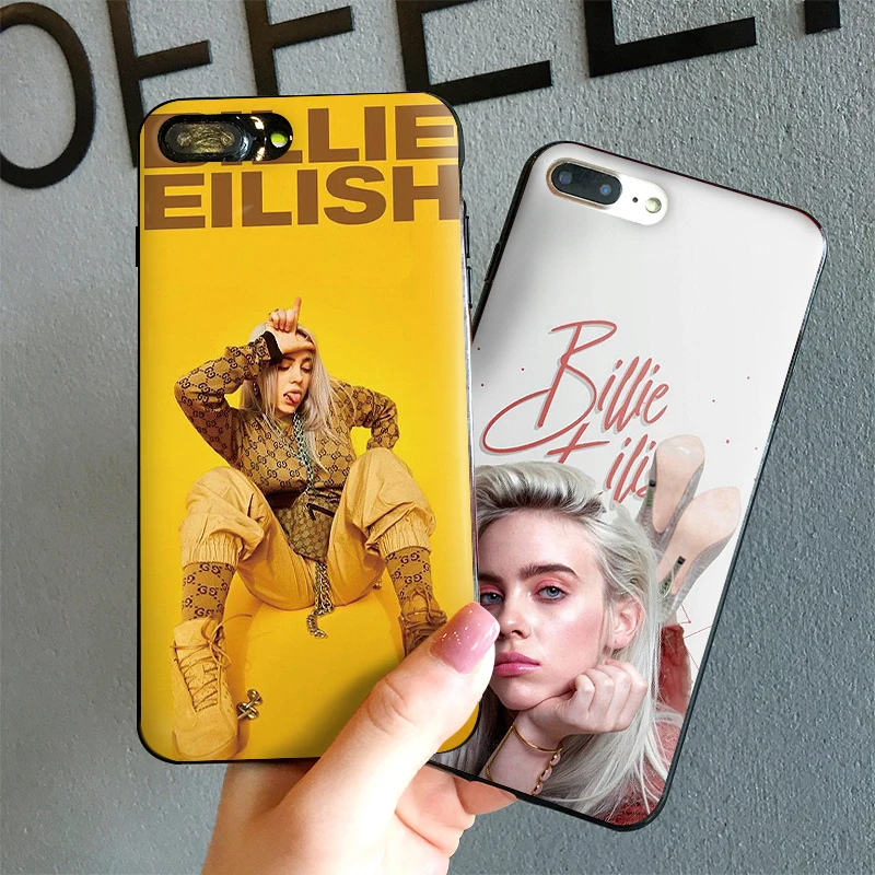 Горячая Billie Eilish singer для samsung A3 A4 A5 A6 M40 A10 A20 A30 A40 A50 A60 A70 A7 8 9 6Plus чехол