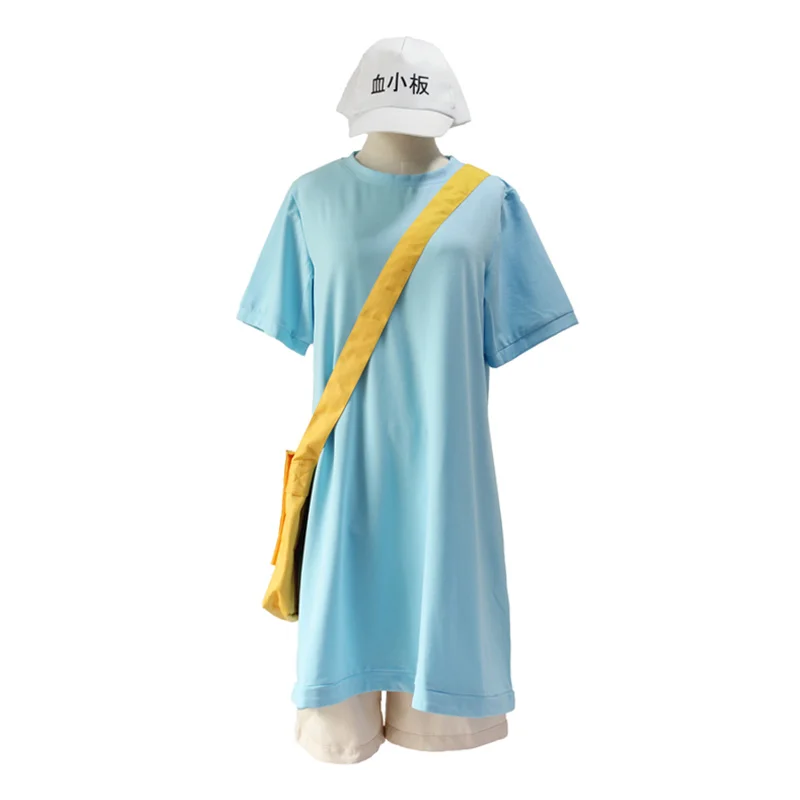 Аниме клетки на работе Косплей Hataraku Saibou красные кровяные белые косплей комплект