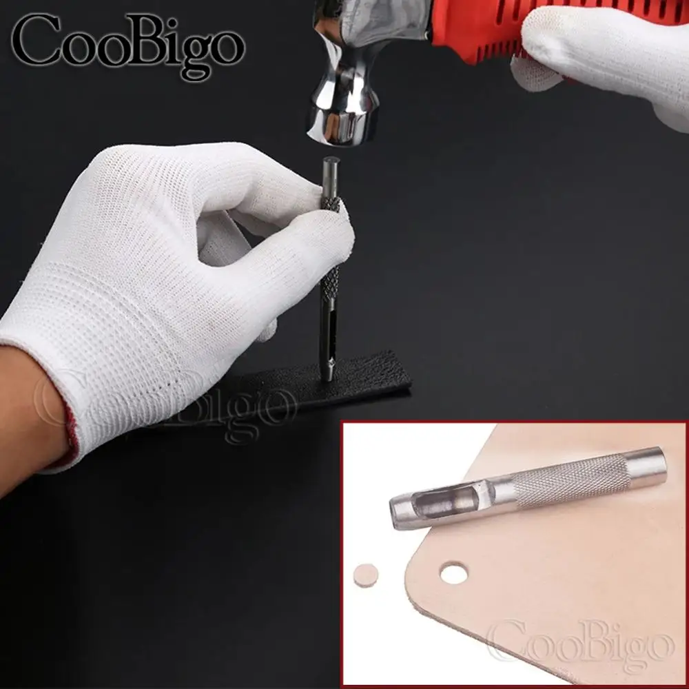 1 шт 25 Размеры Полые удары металлический удар инструменты кожа ремесло набор