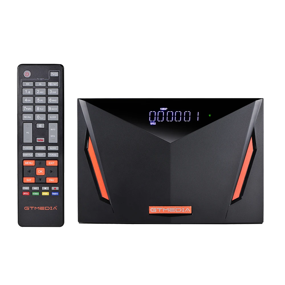 Gtmedia V8 UHD 4k цифра спутниковый телевизионный ресивер DVB S2 Builting Поддержка Wi Fi H.265 S/S2/S2X