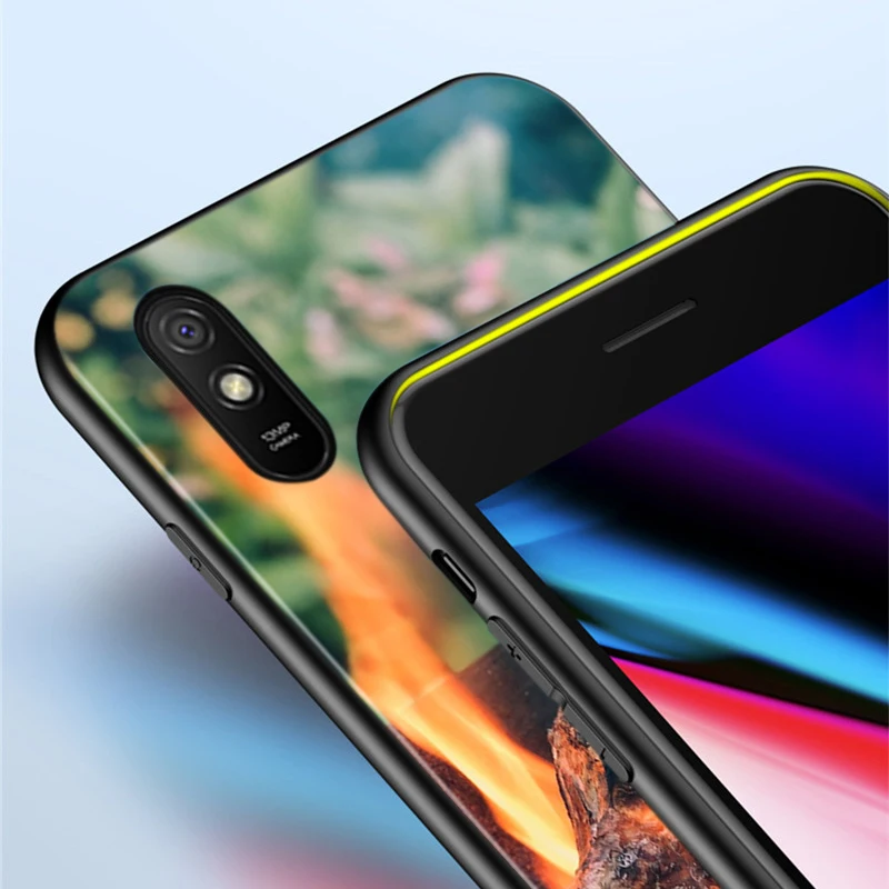 

Black Cover Tempting food for Xiaomi Redmi 10X 5G 9 9A 9C 8 8A 7 6 5 4X K20 Pro 7A 6A S2 5A GO Phone Case