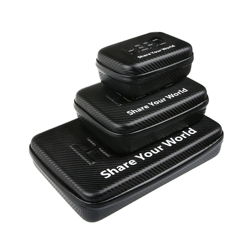 Водонепроницаемый чехол для переноски Защитная сумка GoPro 9 4 5 6 7 8 Yi 4K Eken H9R Sjcam Sj4000 Go