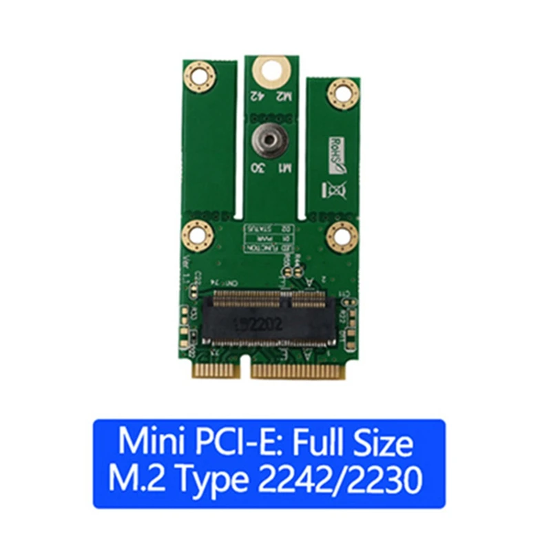 M.2 NGFF (ключ E) к Mini PCI-E (Wifi + Bluetooth) Поддержка MINI карта адаптера Бесплатный драйвер |