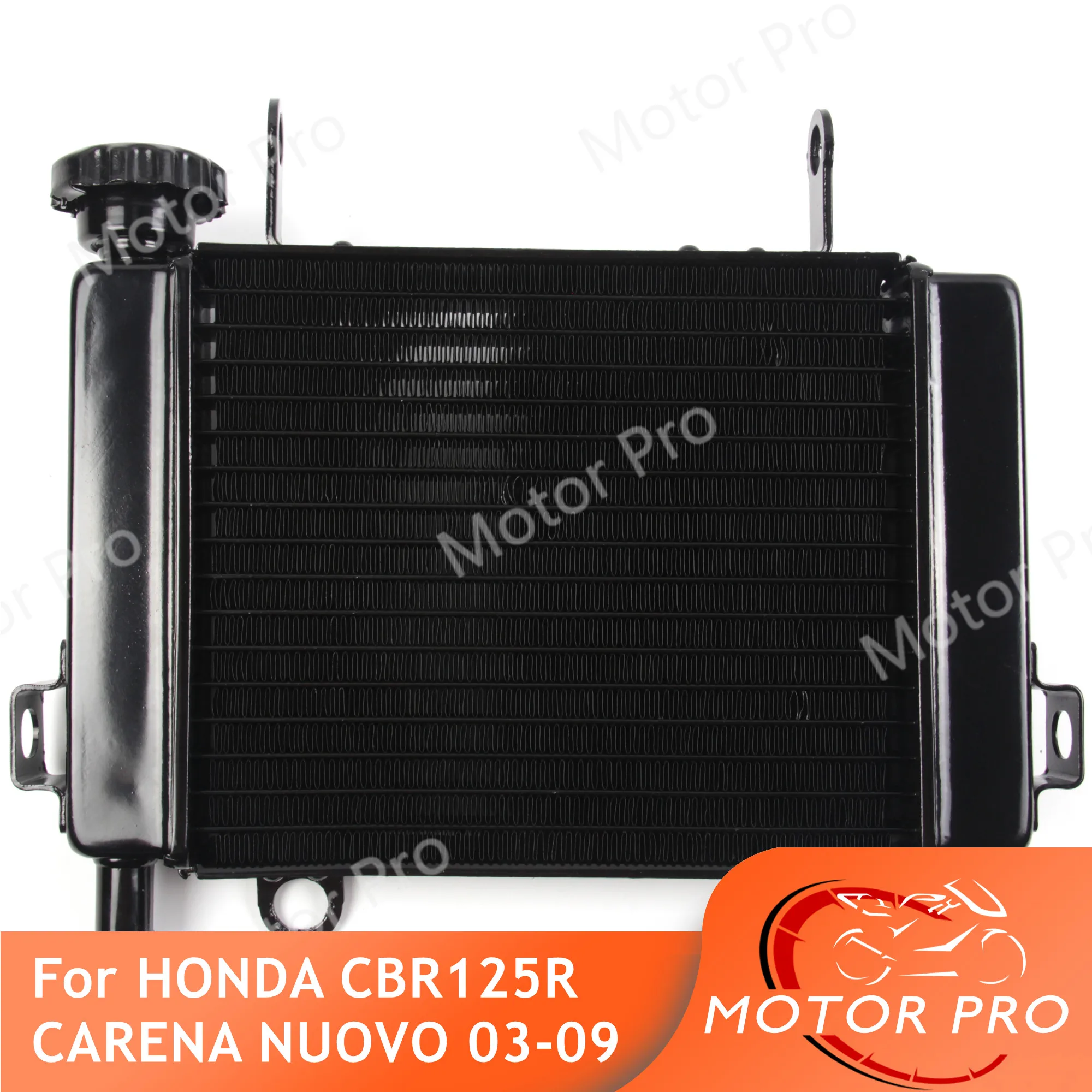 Радиатор для мотоцикла Honda CBR125R CARENA NUOVO 2003-2009 охлаждающий кулер CBR 125 R CBR125 2004 2005 2006