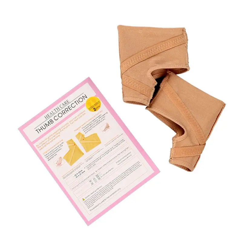 

2Pcs/Pair 2Pcs/Pair Ultra Thin Big Toe Hallux Valgus Straighteners Bunion Feet Care Thumb Adjuster Correction Bandage Pain