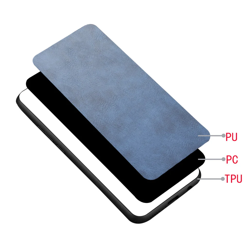 

For Motorola Moto G9 Power Case Suture Soft Edge PU Leather Hard Phone Cover For Motorola Moto G9 Power G9Power Case 6.8 inch