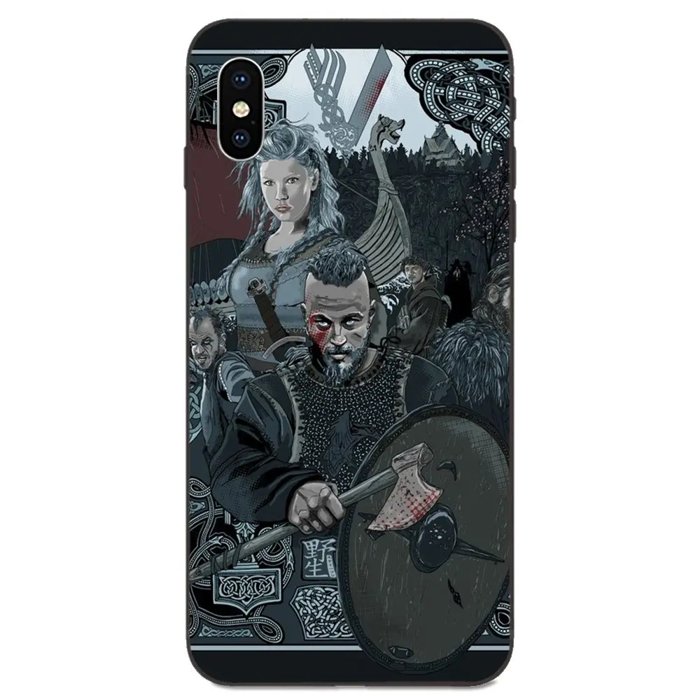 Сериал Викинги 4 резиновый чехол из ТПУ для Galaxy C5 C7 J1 J2 J3 J330 J5 J6 J7 J730 M20 M30 Ace Core Max Мини