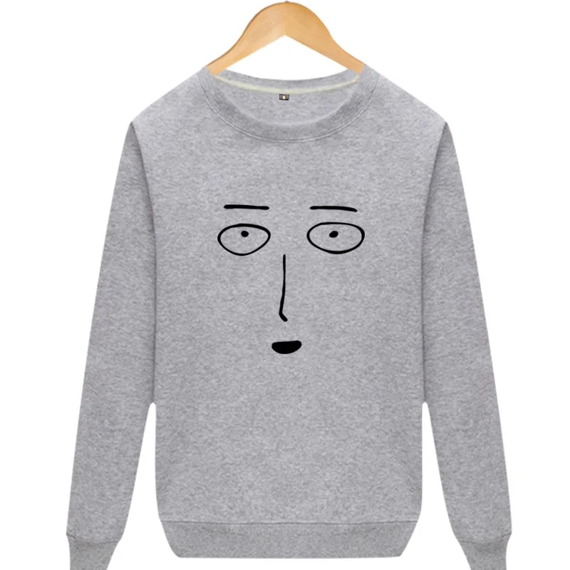 

High-Q Unisex Anime Cos ONE PUNCH-MAN oppai Saitama O Neck Hoodies Saitama Sweatshirts coat jacket pullover
