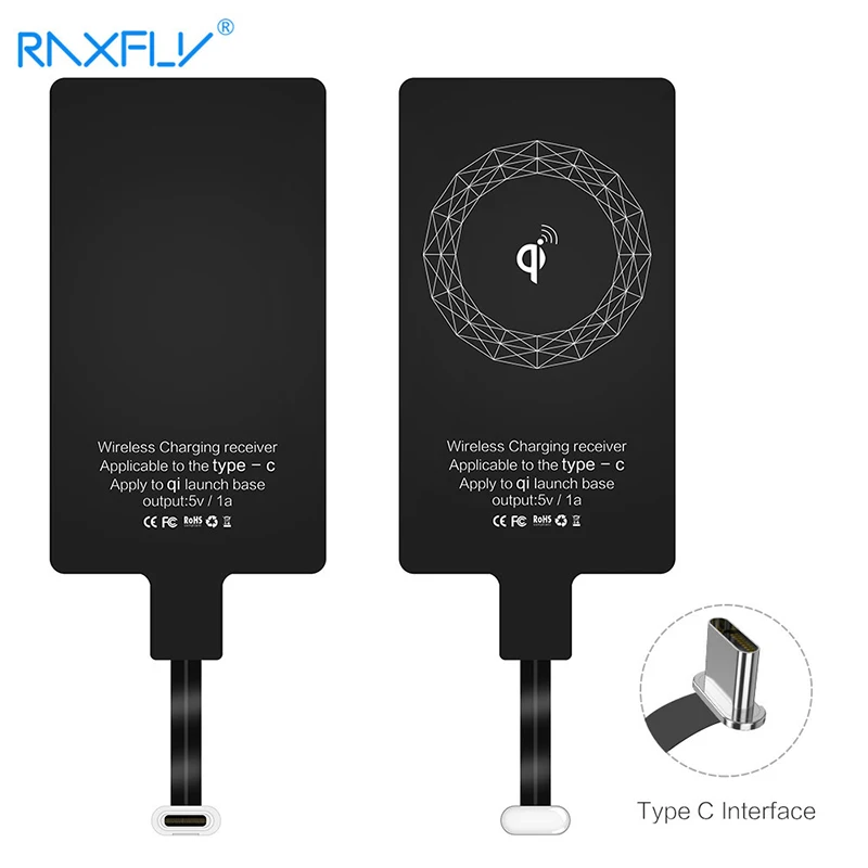 Беспроводное зарядное устройство RAXFLY универсальное беспроводное Qi адаптер