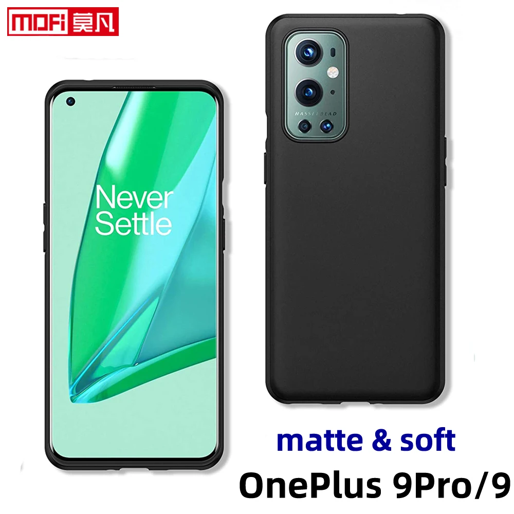 Матовый чехол для oneplus 9 pro противоударный Ультратонкий Мягкий из ТПУ с откидной