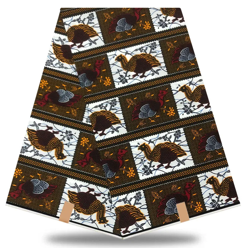 Новейший дизайн ткань с африканскими восковыми принтами 100% хлопок воск модная
