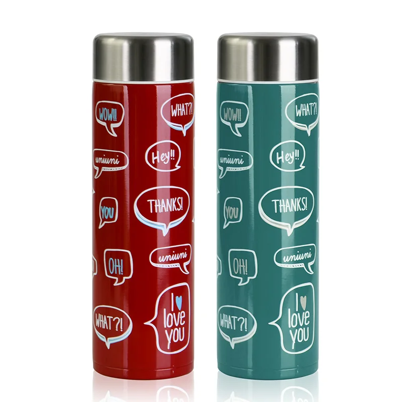 300 мл Вакуумная бутылка FISSMAN с двойными стенками термос из нержавеющей стали для