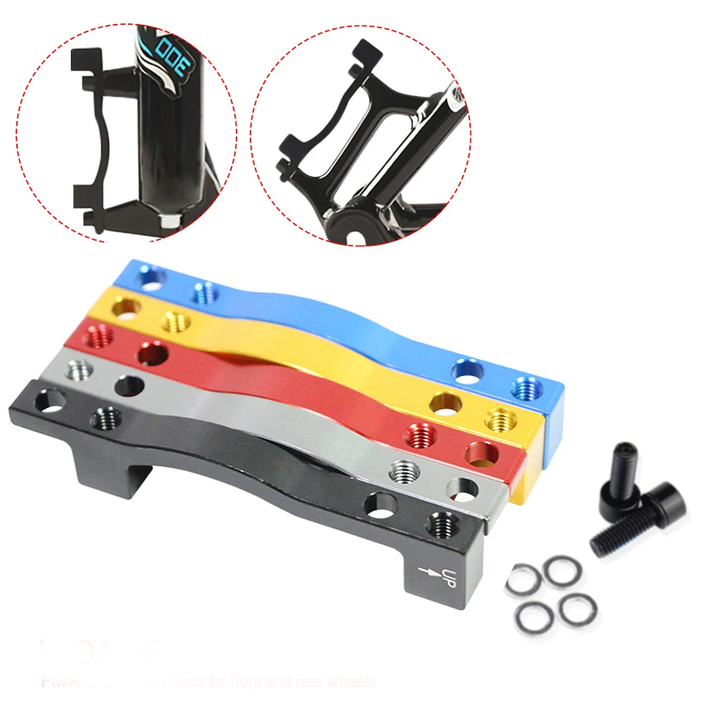 1pc Mountain Bikes Road Bicycles MTB 203 Disc Rotors Brake Adapter IS PM Cycling Accessories Multicolor | Спорт и развлечения
