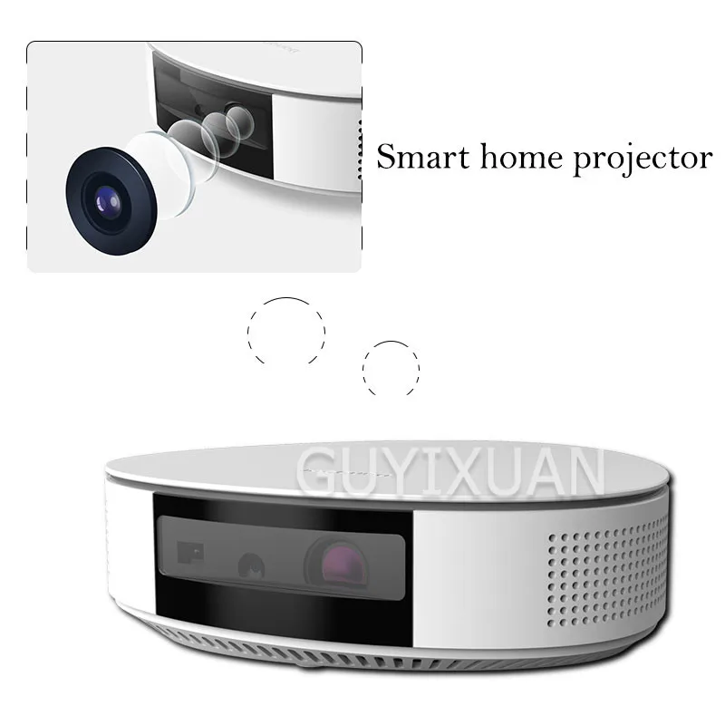 Домашний Интеллектуальный портативный проектор многофункциональный колонки 1080P
