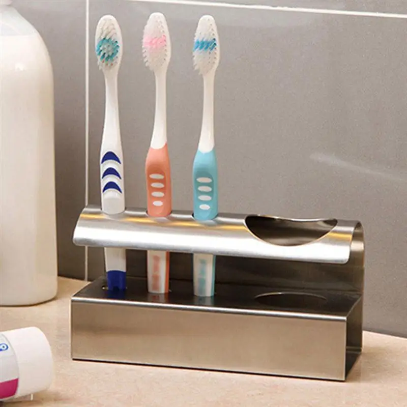 Держатель для зубных щёток из нержавеющей стали 304|Держатели щеток и пасты| |