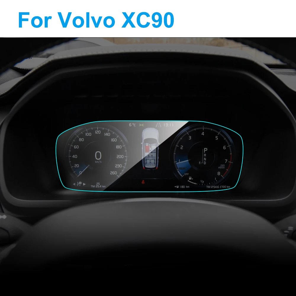 Защита экрана приборной панели автомобиля для Volvo XC90 2015 2019 мембрана внутренней