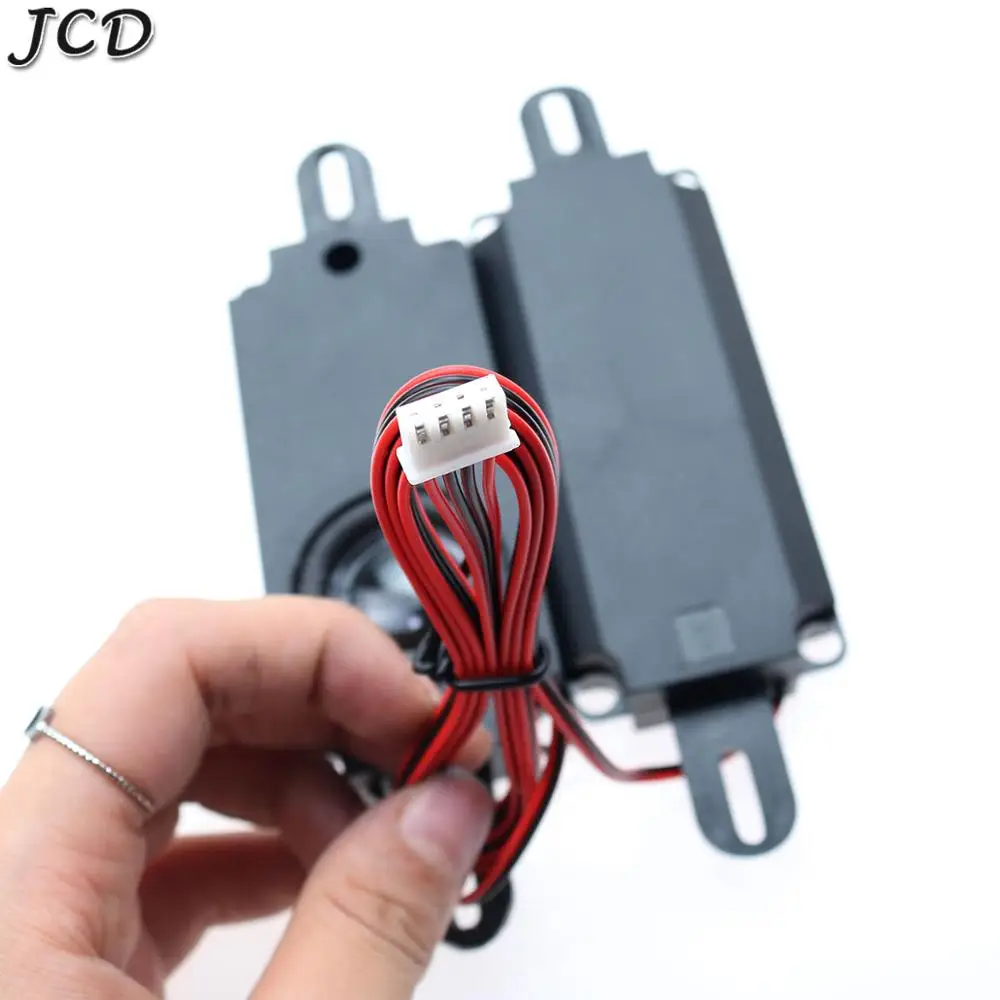 JCD 2 шт./лот 5 Вт 8 Ом 8R аудиоколонка s 10045 LED LCD TV колонка Двойная диафрагма бас 10x4 5x2 см